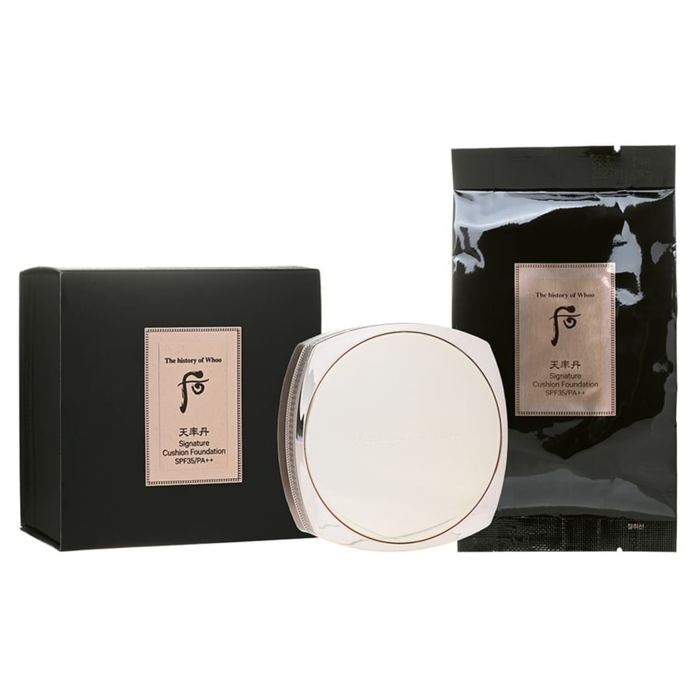 The History Of Whoo Cheonyuldan
Hwayul Signature Cushion
Foundation 13g x 2#21